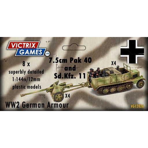 Victrix PAK40 + SD.KFZ.11 New - Tistaminis