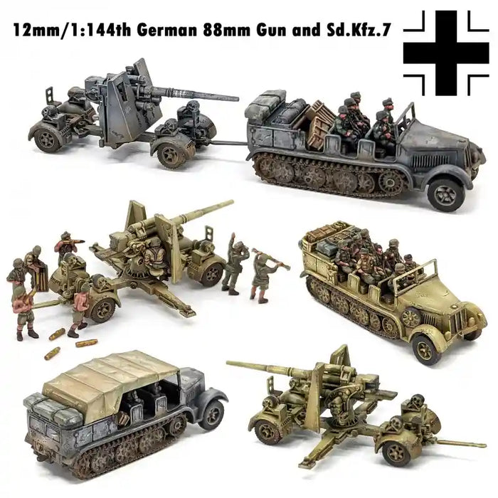 Victrix German 88m Gun and Sd.Kfz.7 New - Tistaminis