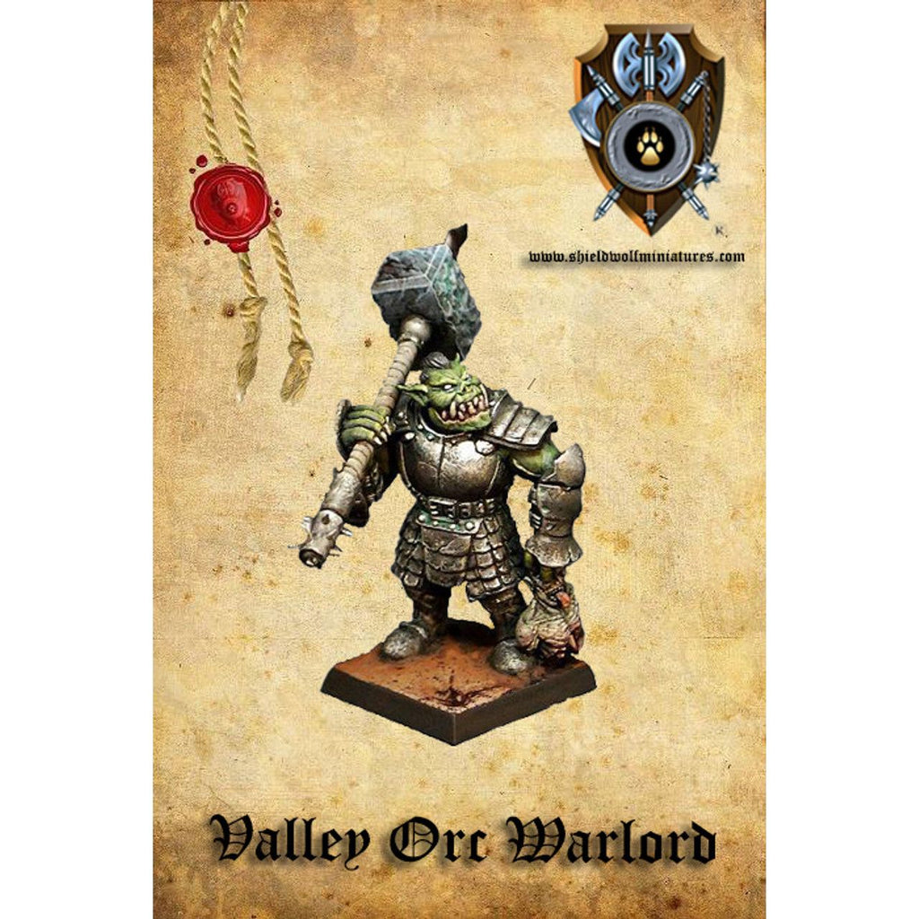 Shieldwolf Orcs Valley Orc Warlord A (2H Weapon) New - Tistaminis