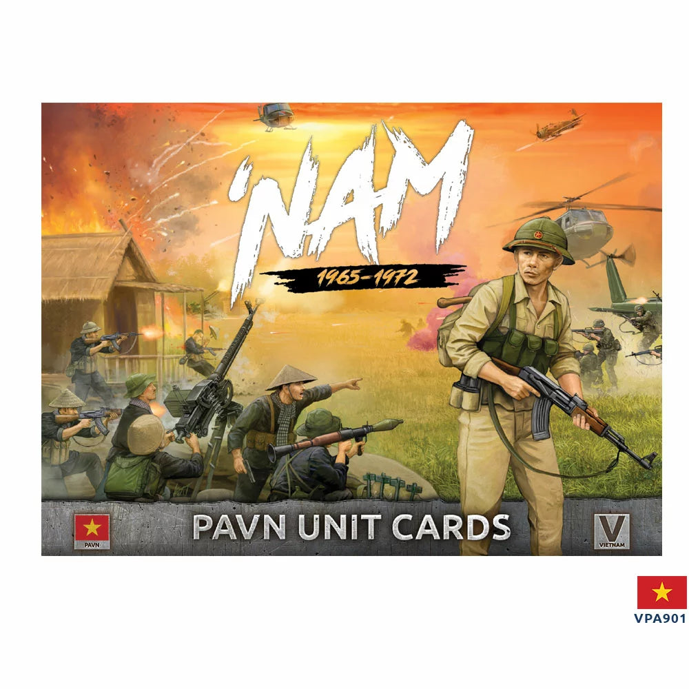 NAM Unit Cards - PAVN Forces in Vietnam (x43 Cards) Pre-Order - Tistaminis