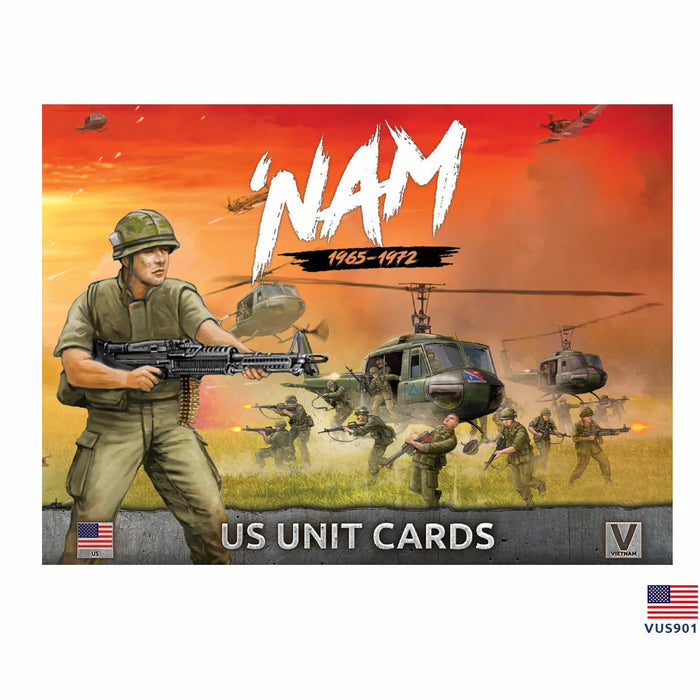 NAM Unit Cards - US Forces in Vietnam (x117 Cards) Pre-Order - Tistaminis