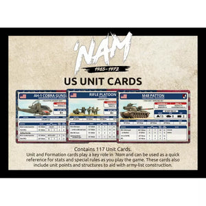 NAM Unit Cards - US Forces in Vietnam (x117 Cards) Pre-Order - Tistaminis