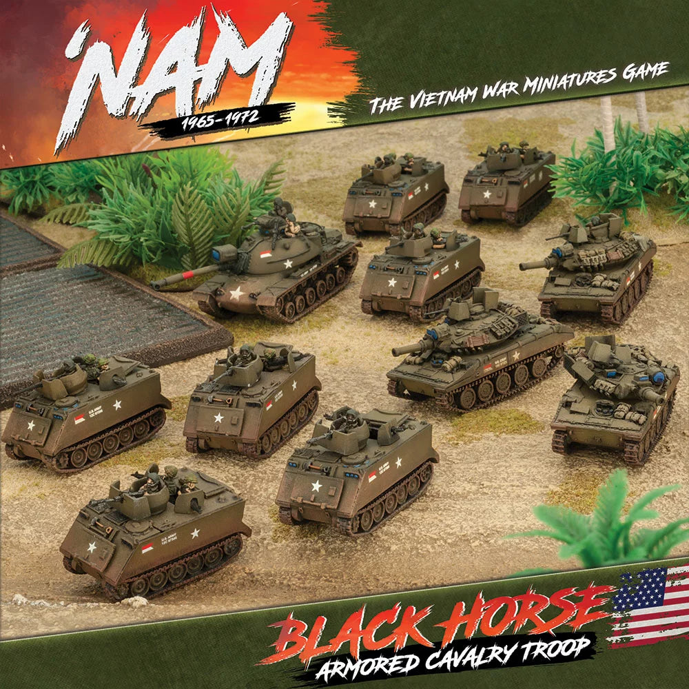 NAM Black Horse Cavalry Troop (x11 Tanks) Pre-Order - Tistaminis