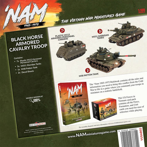 NAM Black Horse Cavalry Troop (x11 Tanks) Pre-Order - Tistaminis