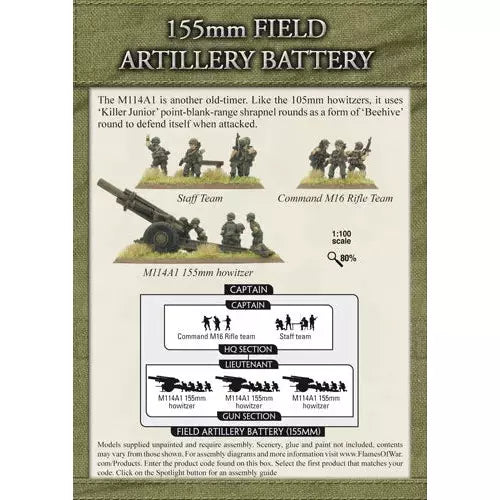 NAM M114 155mm Firebase Pre-Order - Tistaminis