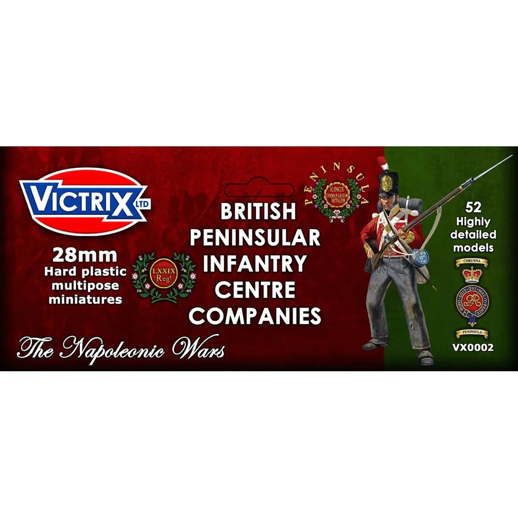 Victrix British Peninsular Infantry Centre Companies New - Tistaminis