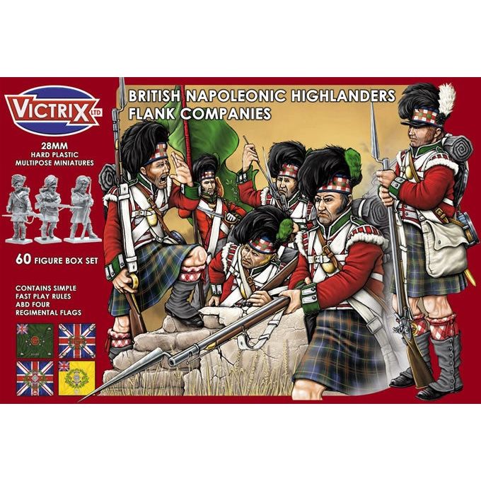 Victrix British Napoleonic Highlander Flank Companies New - Tistaminis
