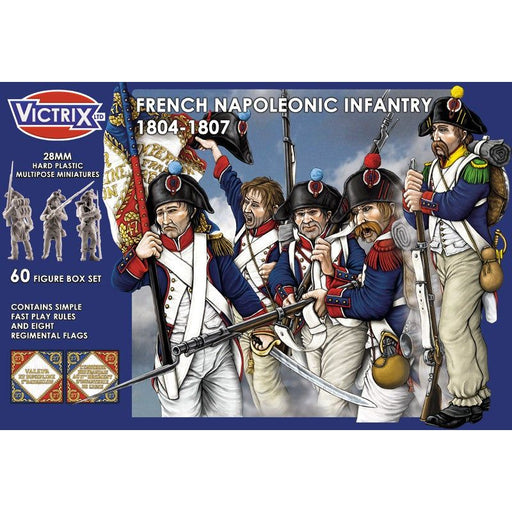 Victrix French Napoleonic Infantry 1804 - 1807 New - Tistaminis