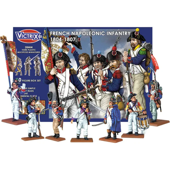 Victrix French Napoleonic Infantry 1804 - 1807 New - Tistaminis