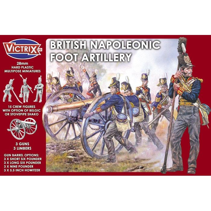 Victrix British Napleonic Foot Artillery New - Tistaminis