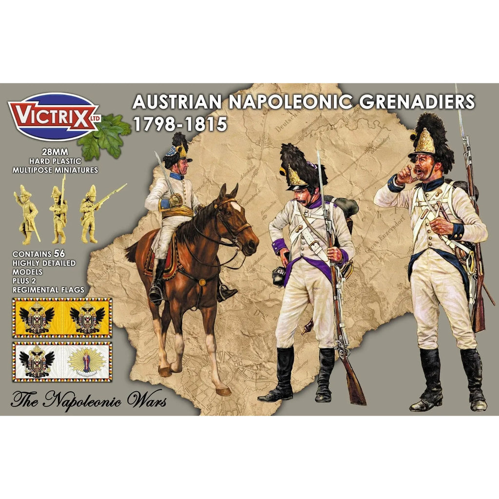 Victrix Austrian Napoleonic Grenadiers 1798-1815 New - Tistaminis
