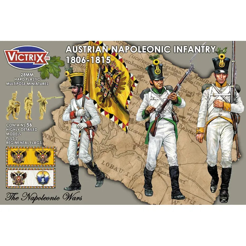 Victrix Austrian Napoleonic Infantry 1806-1815 New - Tistaminis