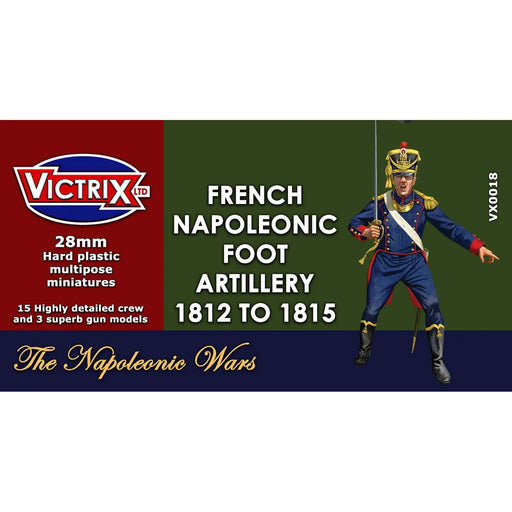 Victrix Napoleonic French Artillery 1812 to 1815 New - Tistaminis