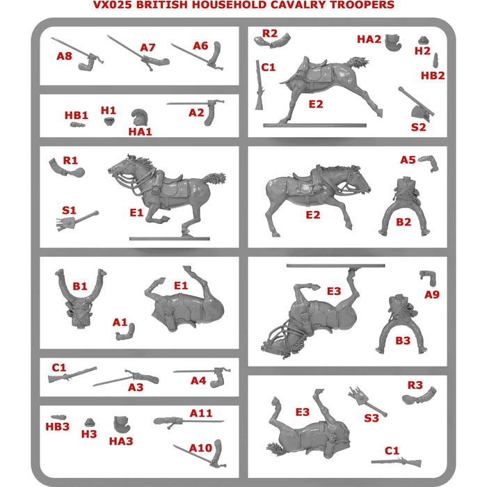 Victrix British Household Cavalry New - Tistaminis