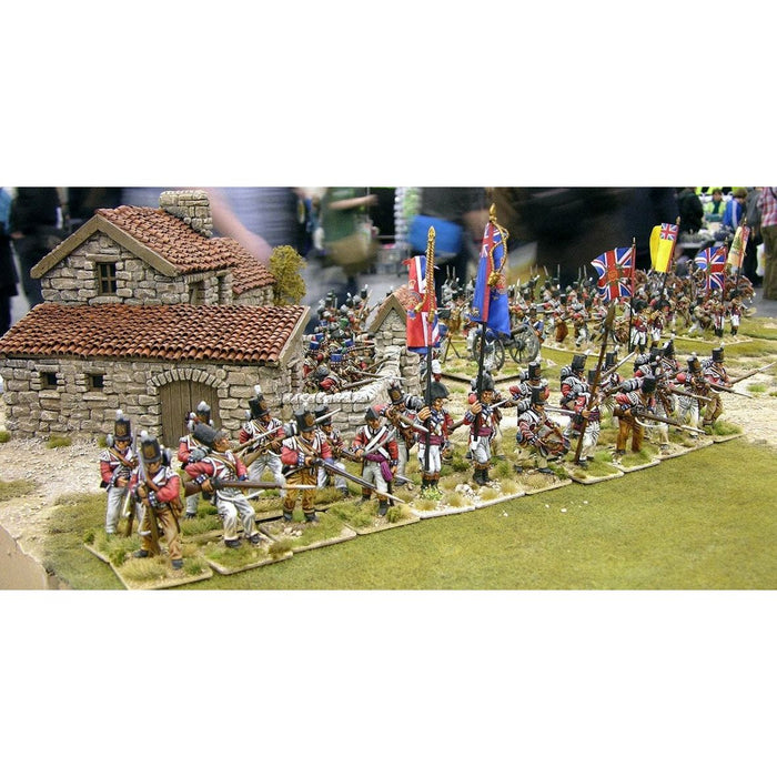 Victrix 54mm British Napoleonic Peninsular Infantry Flank Companies (x16) New - Tistaminis