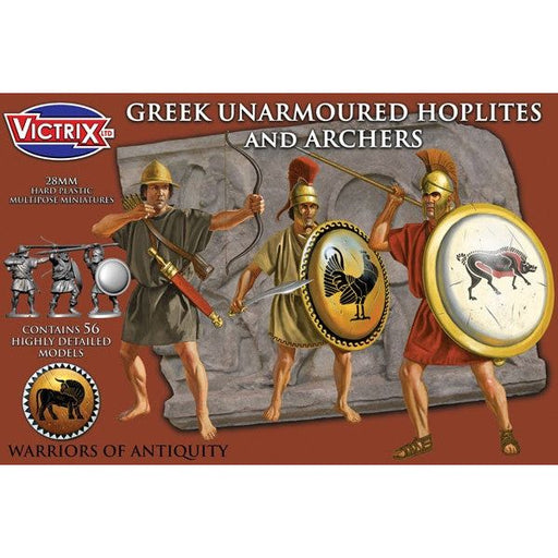 Victrix Greek Unarmoured Hoplites and archers New - Tistaminis