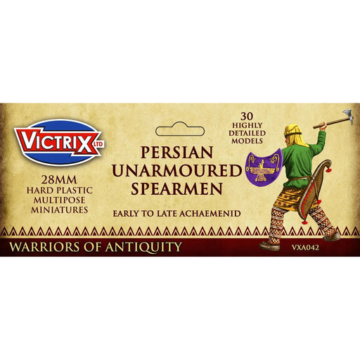 Victrix Persian Unarmoured Spearman New - Tistaminis