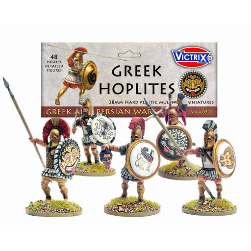 Victrix Greek Hoplites - 48 Figures New - Tistaminis