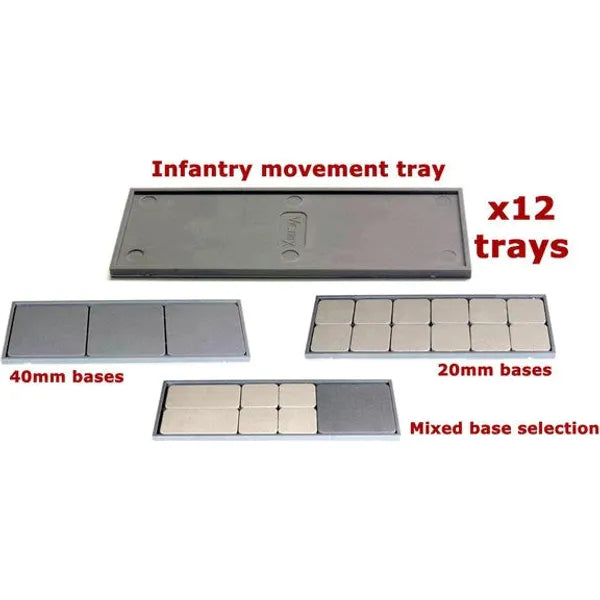 Victrix Plastic infantry movement trays New - Tistaminis