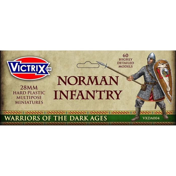 Victrix Norman Infantry - 60 Miniatures New - Tistaminis