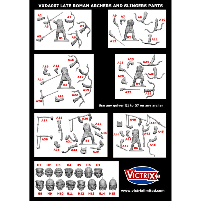 Victrix Late Roman Archers New - Tistaminis