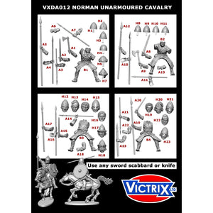 Victrix Norman Unarmoured Cavalry New - Tistaminis