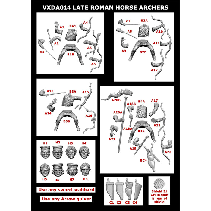 Victrix Late Roman Horse Archers New - Tistaminis