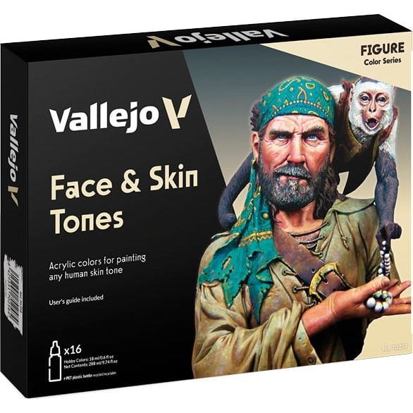 VALLEJO: MODEL COLOR FACE & SKIN TONES Q4