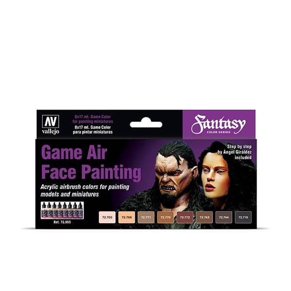 Vallejo Game Air Face Painting Set VAL72865 - Tistaminis