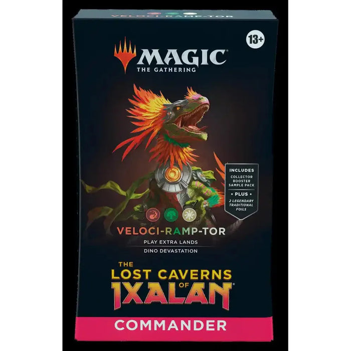 Magic the Gathering Lost Caverns of Ixalan Commander Veloci-Ramp-Tor - Nov-17 Pre-Order - Tistaminis