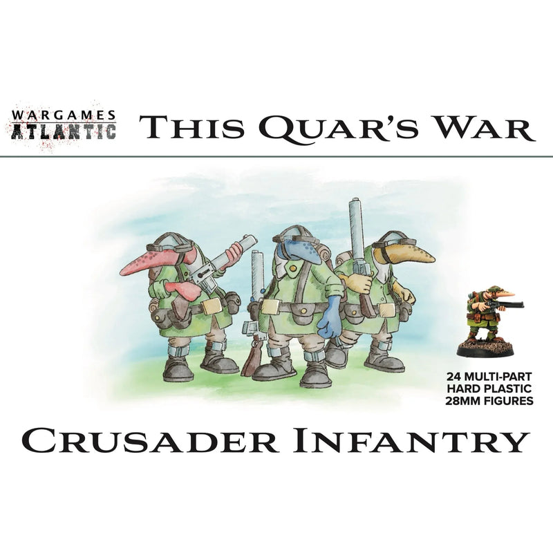 Wargames Atlantic Quar Crusader Infantry New - Tistaminis