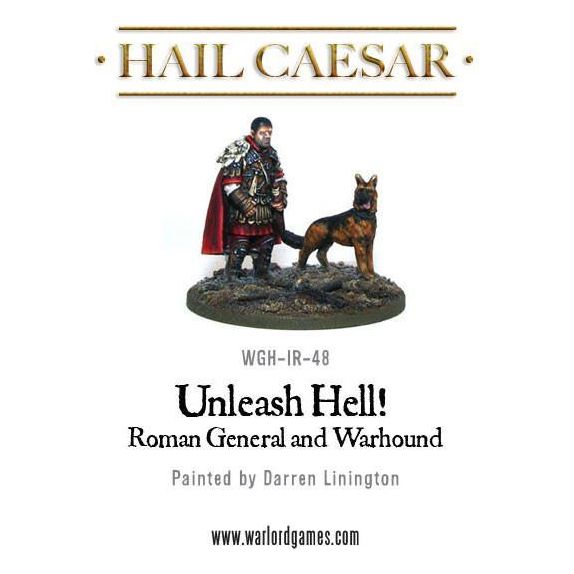 Hail Caesar Roman Roman General And Warhound