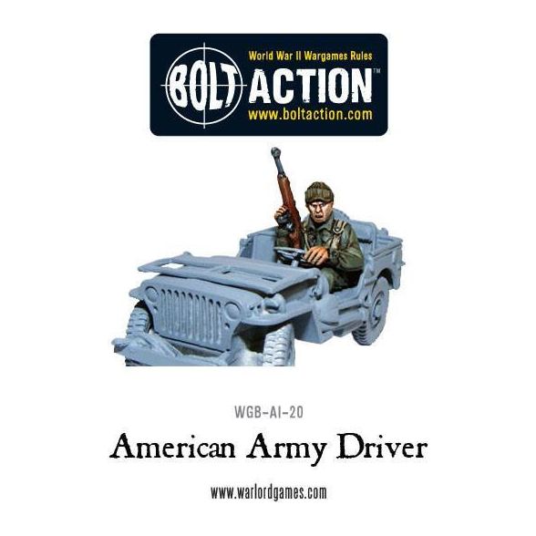 Bolt Action American US Vehicle Driver New - Tistaminis