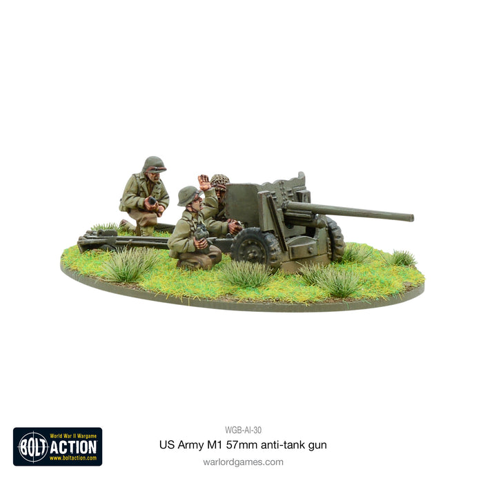 Bolt Action American US Army 57mm Anti-Tank Team New - Tistaminis