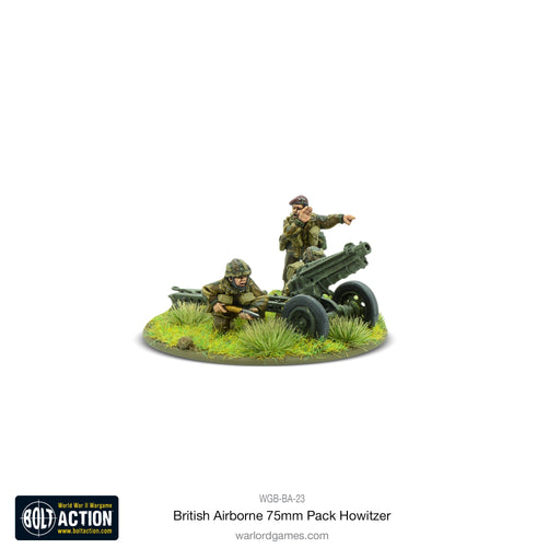 Bolt Action British Para 75mm Pack Howitzer & Crew New - Tistaminis