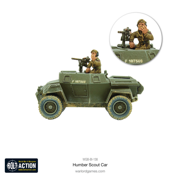 Bolt Action British Humber Scout Car  New - WGB-BI-138