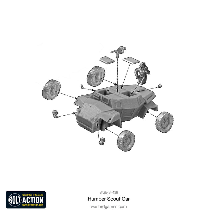 Bolt Action British Humber Scout Car  New - WGB-BI-138