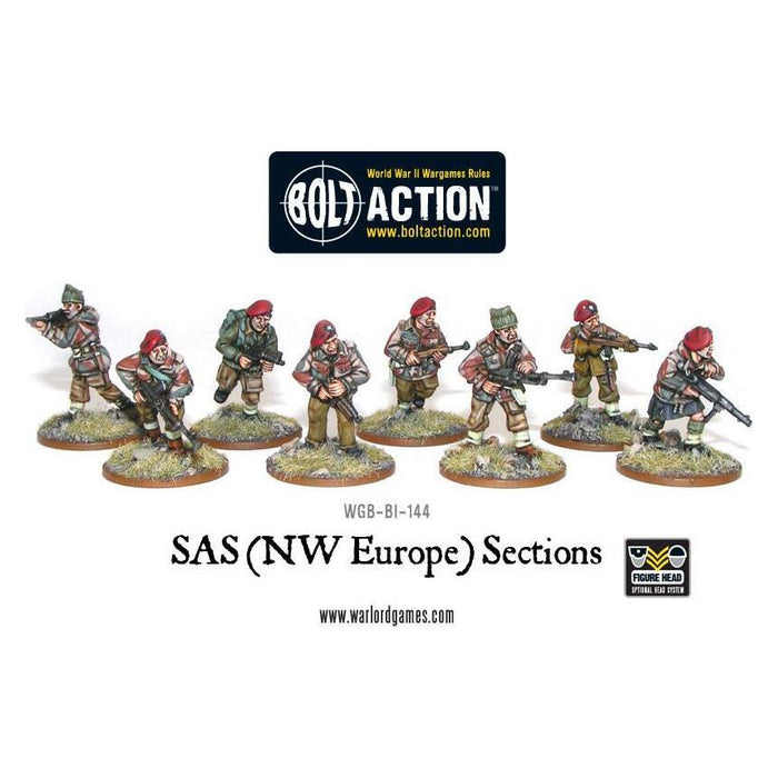 Bolt Action British SAS (NWE) sections New - Tistaminis