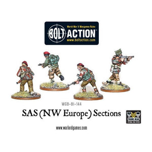 Bolt Action British SAS (NWE) sections New - Tistaminis