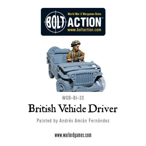 Bolt Action British British Vehicle Driver New - Tistaminis