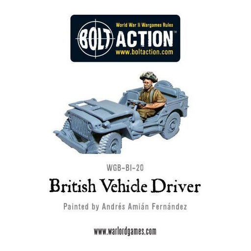 Bolt Action British British Vehicle Driver New - Tistaminis