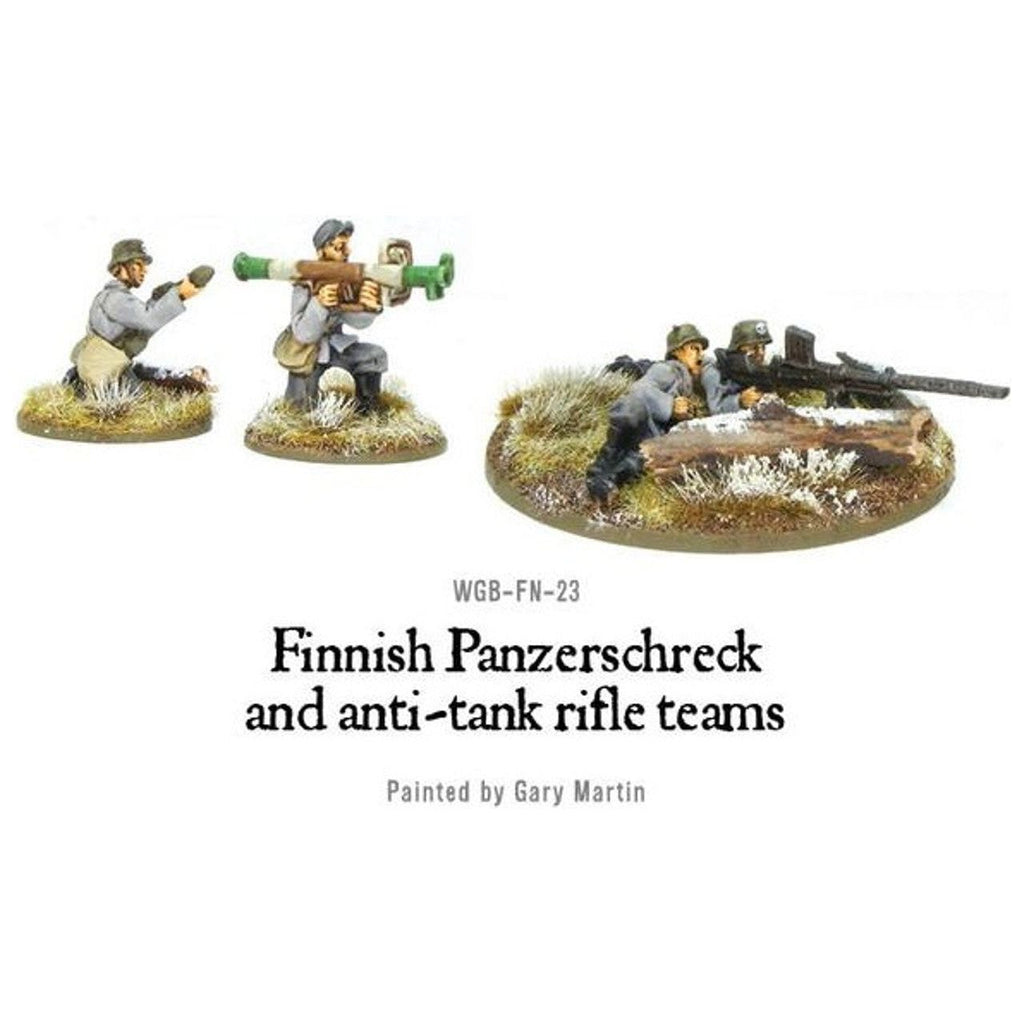Bolt Action Finnish Panzerschreck And Anti-Tank Rifle Teams New - Tistaminis