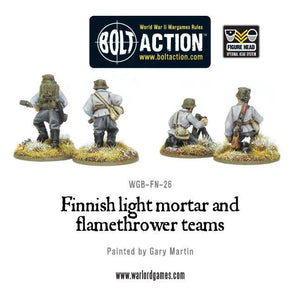 Bolt Action Finnish Light Mortar & flame thrower New - Tistaminis