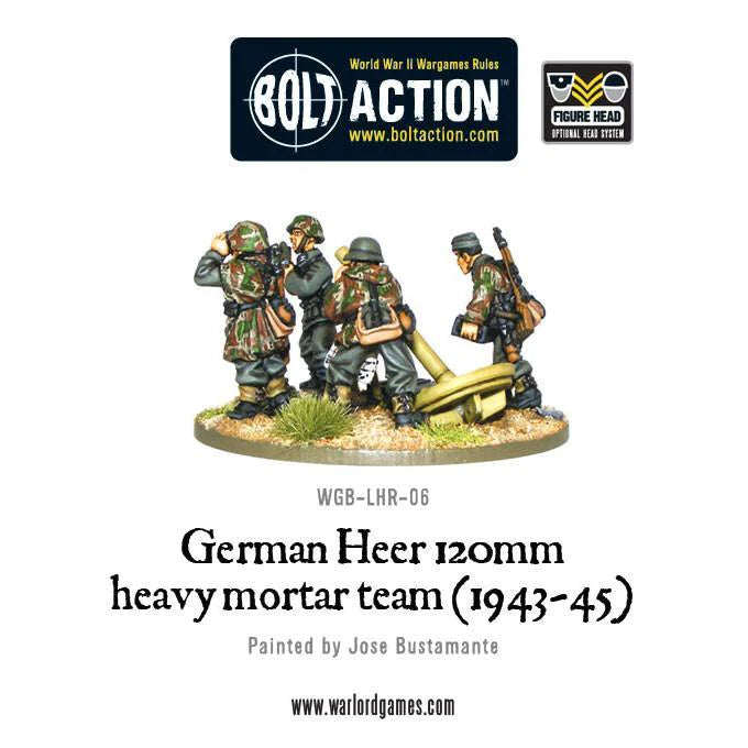 Bolt Action German German Heer 120mm heavy mortar team (1943-45) New - Tistaminis