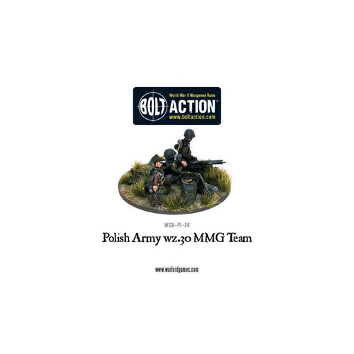 Bolt Action Polish Army Wz.30 MMG Team New - Tistaminis