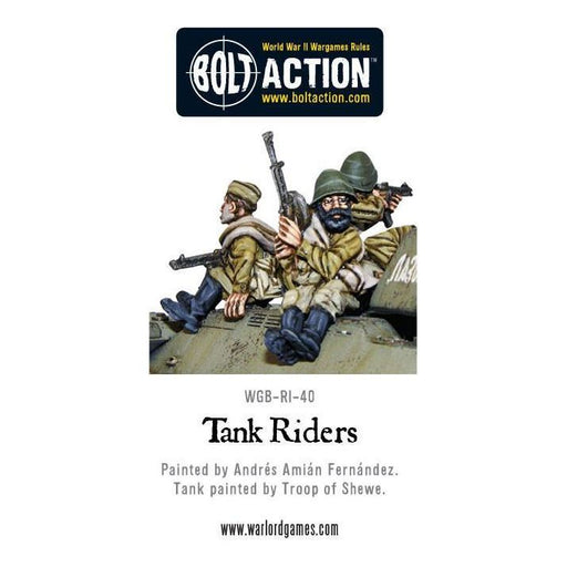 Bolt Action Soviet Tank Riders New - Tistaminis