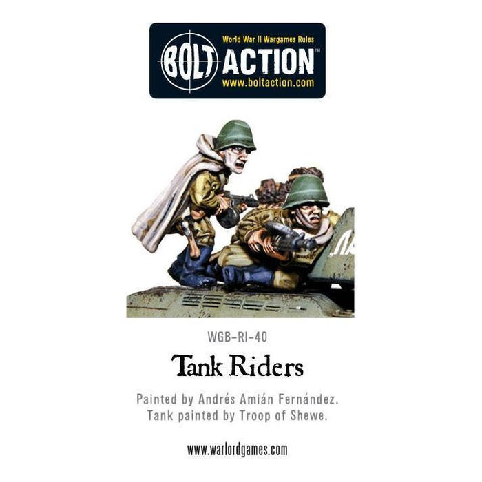 Bolt Action Soviet Tank Riders New - Tistaminis