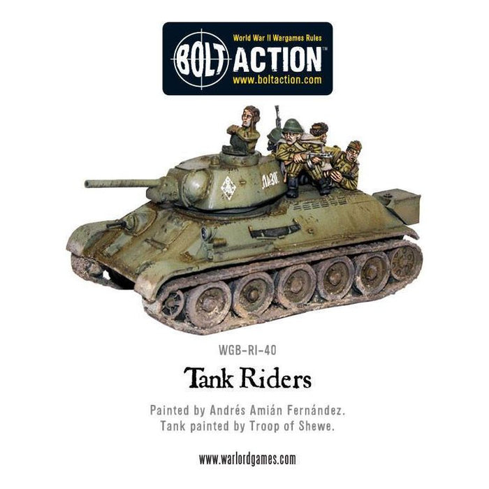 Bolt Action Soviet Tank Riders New - Tistaminis