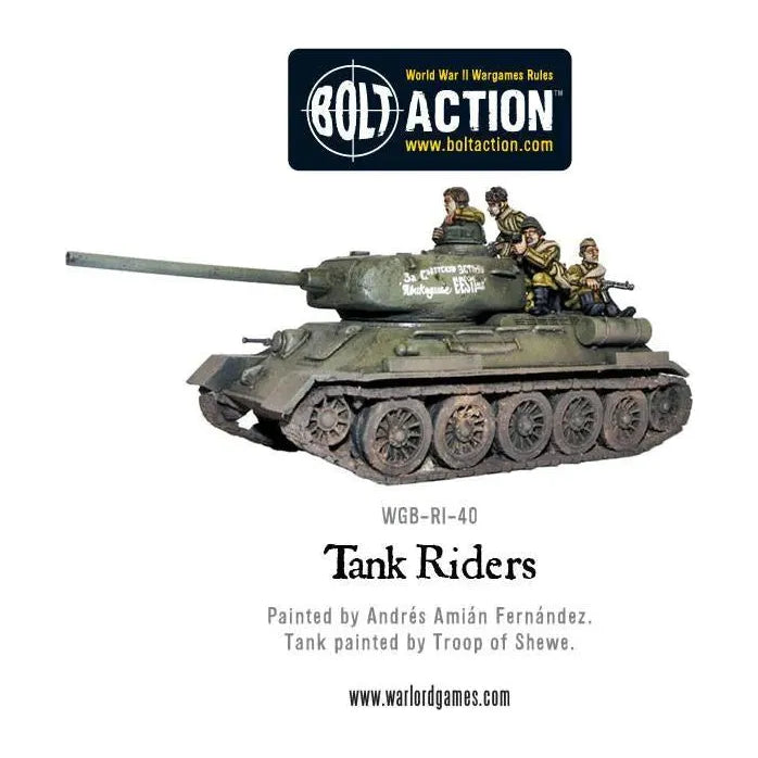 Bolt Action Soviet Tank Riders New - Tistaminis