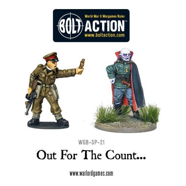 Bolt Action Out for the Count… (German Vhamphyr & British Vampire Hunter) New - Tistaminis